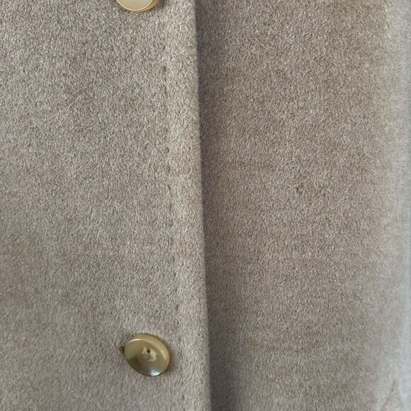 Marcona Angora & Wool Full Length Camel Coat - Picture 14 of 14